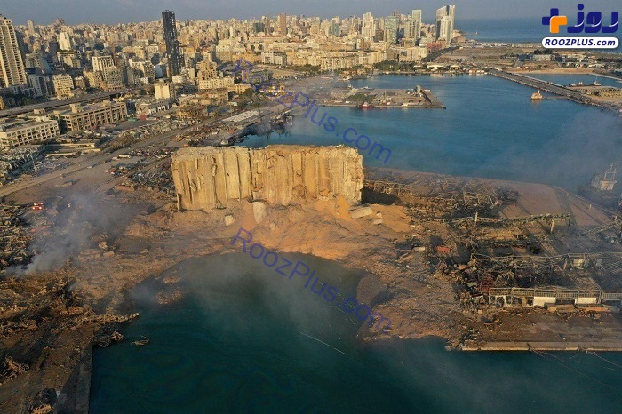 وسعت انفجار در بیروت +عکس