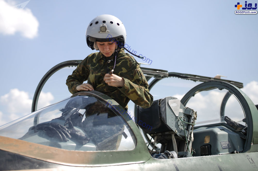 تصاویری از خلبانان زن نیروی هوایی روسیه
