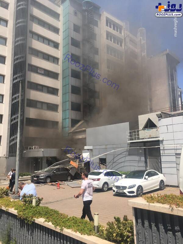 انفجار یک پست برق فشار قوی در استانبول +عکس