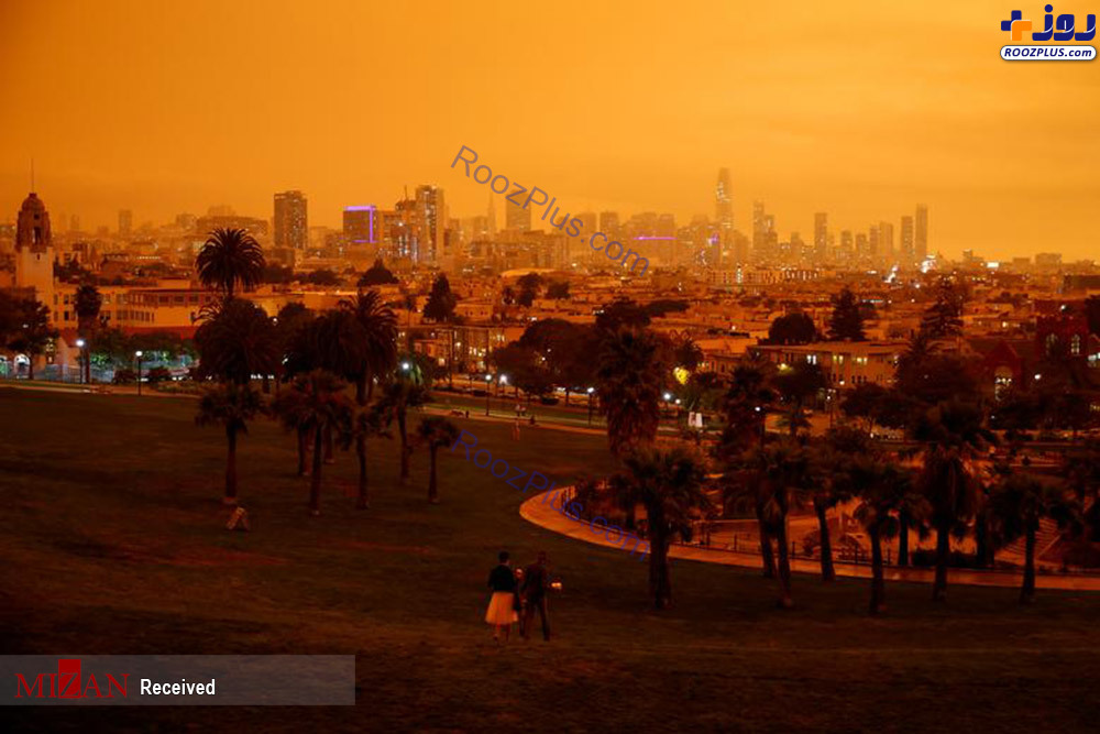 روزهای نارنجی کالیفرنیا +عکس