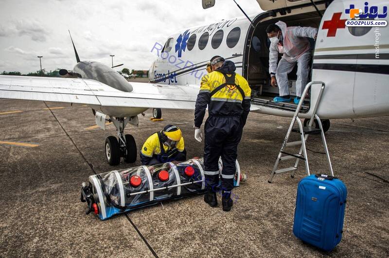 هواپیمای نجات کرونایی ها در پرو +عکس