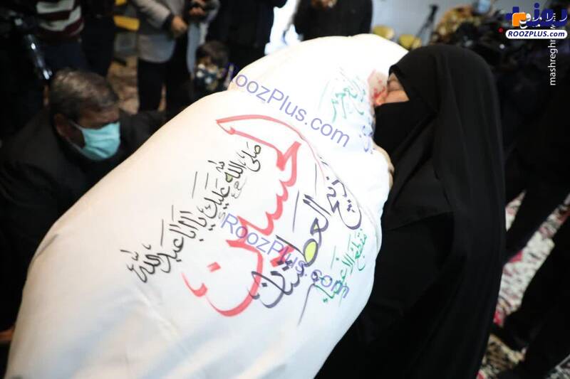 پایان فراق مادر شهید مدافع حرم ذکریا شیری +عکس