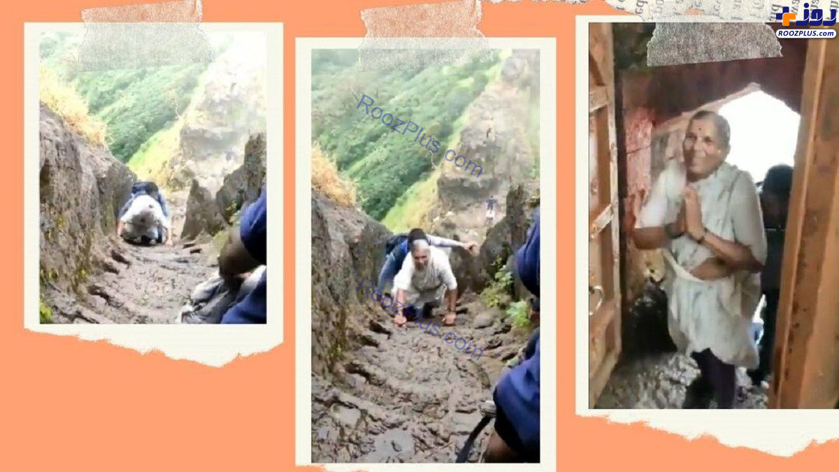 کوهنوردی زن ۶۸ ساله خبرساز شد/عکس
