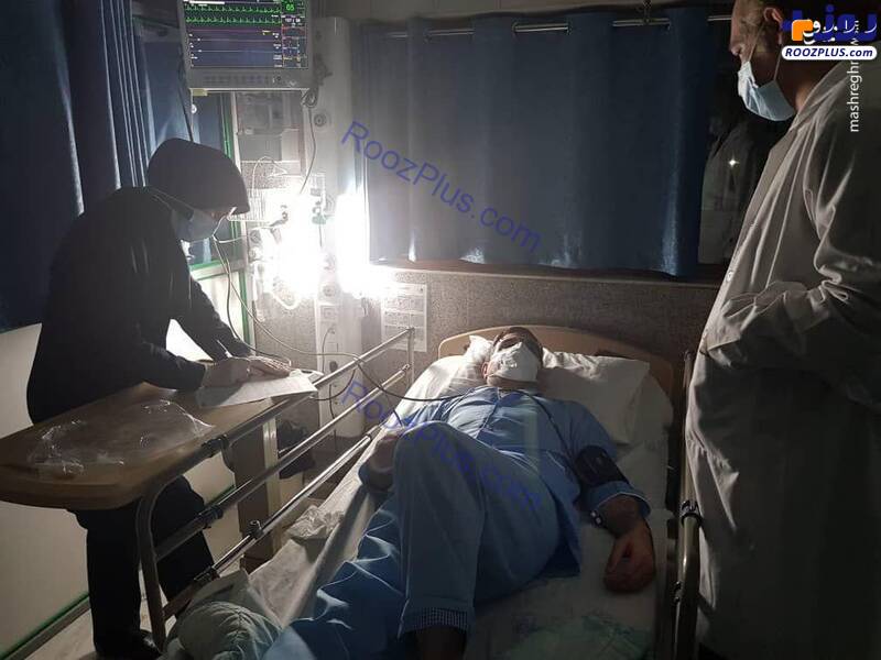 بستری شدن امیرآبادی فراهانی در بیمارستان +عکس