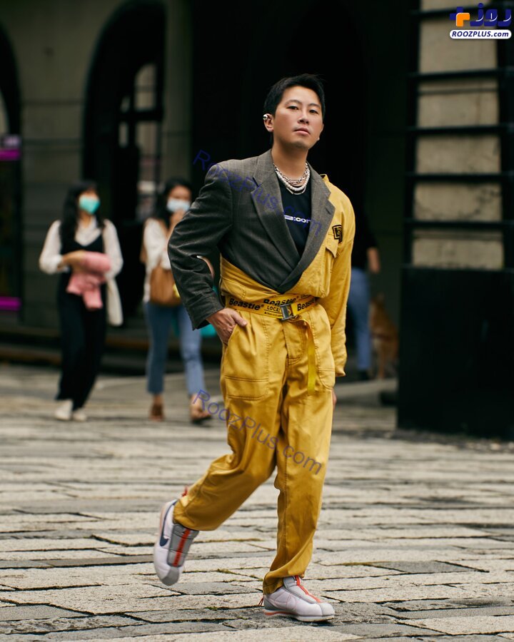 لباس‌های عجیب و غریب مردان در هفته مد تایوان ۲۰۲۱ +عکس