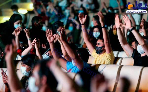 اولین کنسرت دوران کرونا دیشب در ایران برگزار شد +عکس
