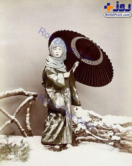 حجاب زمستانی زنان ژاپنی! +عکس