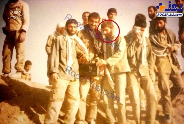 عکس منتشرنشده از شهید فخری‌زاده در دوران دفاع مقدس