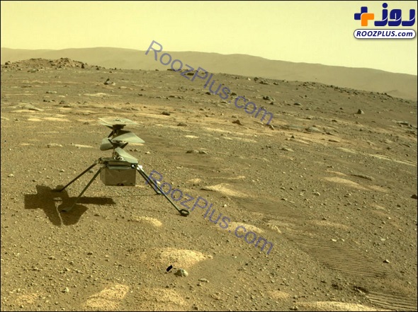 فرود بالگرد ناسا در مریخ + عکس