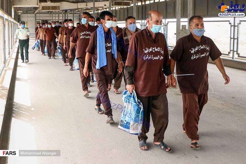 آزادی ۴۰ شهروند ایرانی از زندان‌های عراق+عکس