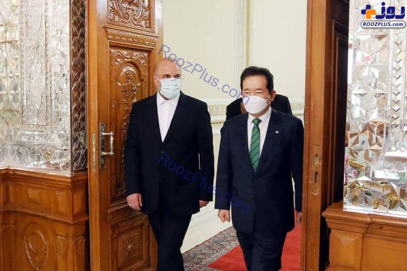 دیدار نخست وزیر کره جنوبی با قالیباف + عکس