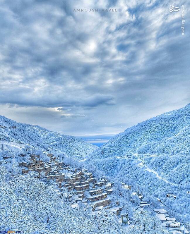عکس/طبیعت زمستانی ماسوله