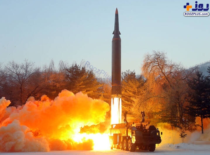 عکس/لحظه پرتاب موشک فراصوت آزمایشی در کره شمالی