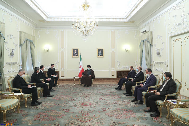 دیدار معاون رئیس‌جمهور ترکمنستان با رئیسی/عکس