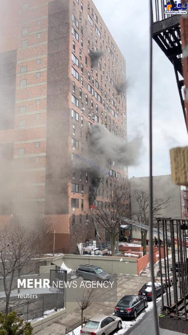 آتش سوزی مرگبار ساختمان مسکونی در نیویورک/9 کودک زنده زنده سوختند +عکس