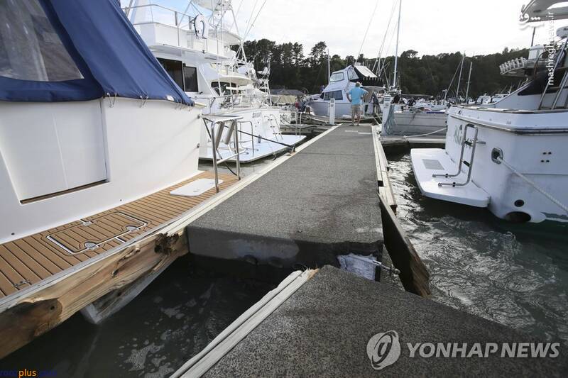 خسارت سونامی در سواحل ژاپن/عکس