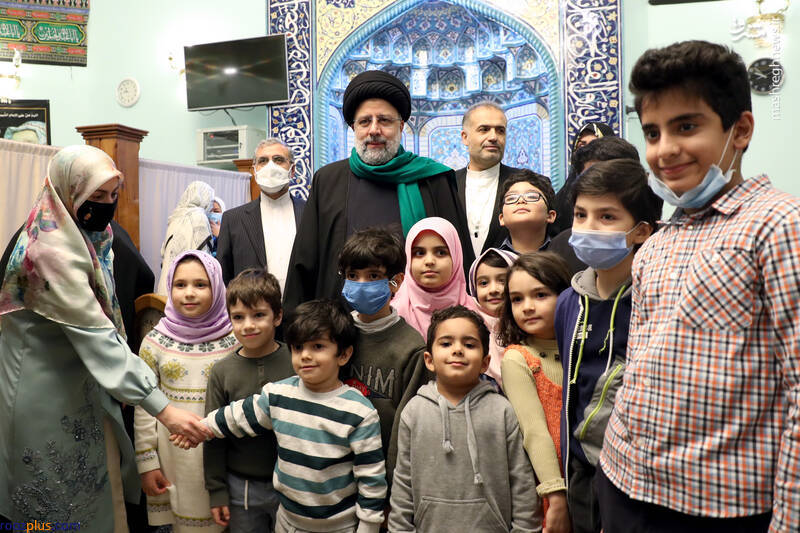 دیدار رئیسی با بانوان خانواده‌های ایرانی ساکن مسکو/عکس