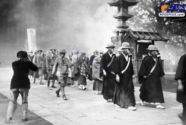 آمادگی مردم توکیو برای بمباران شیمیایی سال 1936 +عکس