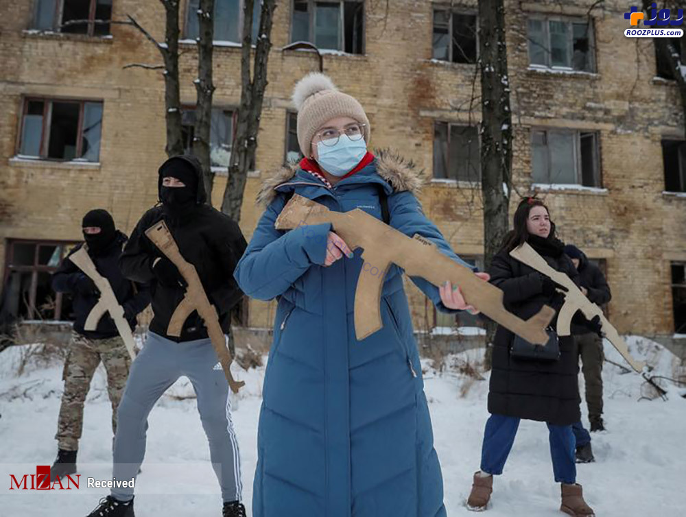 اوکراین در حال آماده شدن برای جنگ احتمالی +عکس