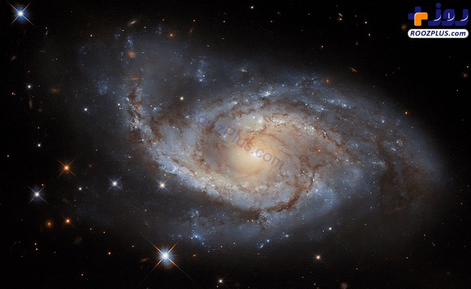 جدیدترین تصویر تلسکوپ هابل از یک کهکشان مارپیچ