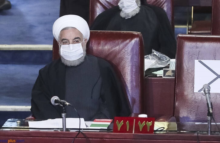 حسن روحانی در یک جلسه رسمی رؤیت شد / عکس