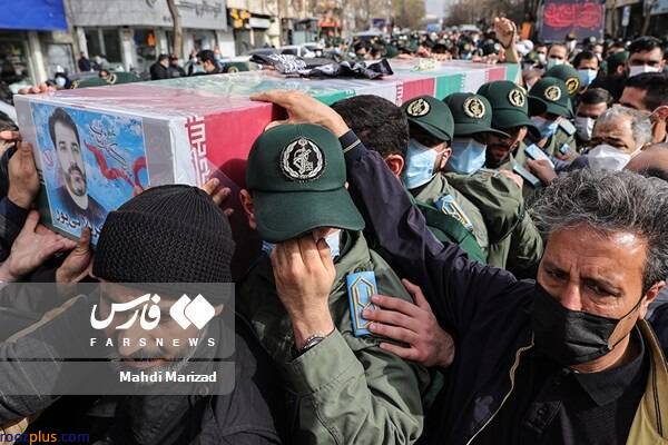 پیکر ۲ شهید مدافع حرم در تهران تشییع شد +عکس