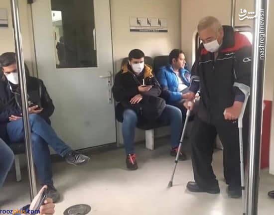 تصویری ناامیدکننده از متروی تهران