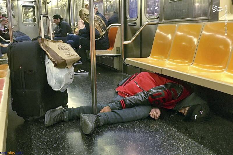 اوضاع متروی نیویورک در سال ۲۰۲۲ +عکس
