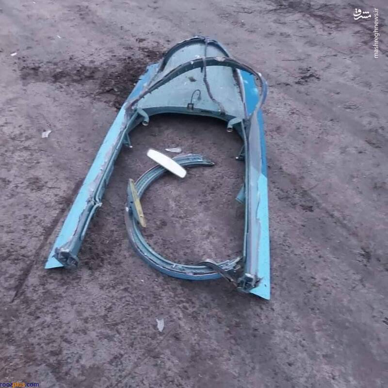 سقوط جنگنده سوخو۲۷ اوکراینی/عکس