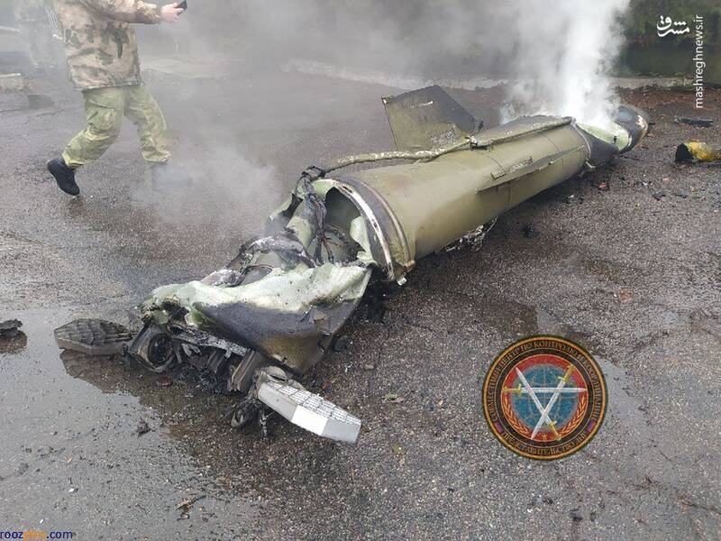 شلیک ناموفق موشک بالستیک توسط ارتش اوکراین/عکس