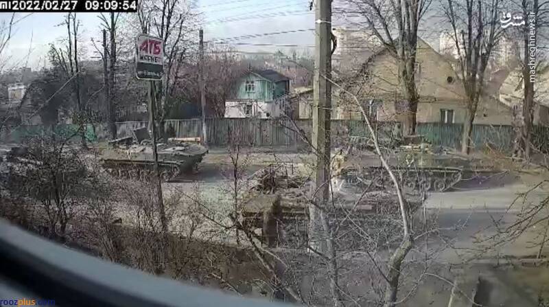 نیروهای هوابرد روسی نزدیک به کی‌یف/عکس