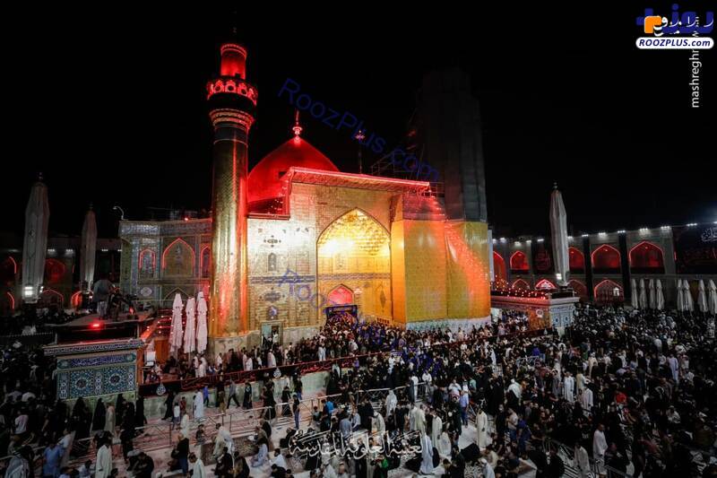 حرم حضرت علی(ع) در شب قدر+تصاویر
