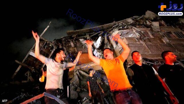جشن پیروزی در خیابان‌های فلسطین+ تصاویر