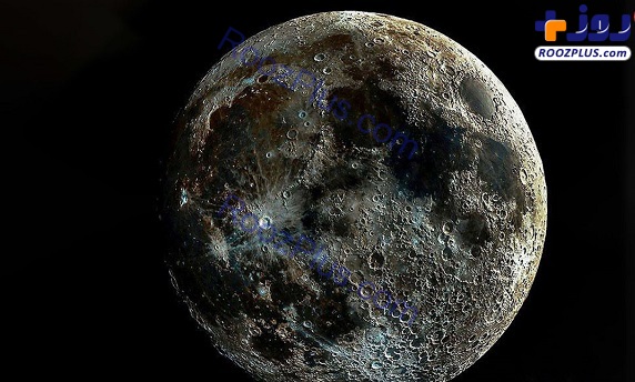 واضح ترین عکس از ماه برای اولین بار+عکس