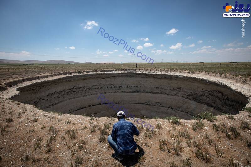 خشکسالی در ترکیه و فرونشست زمین+عکس