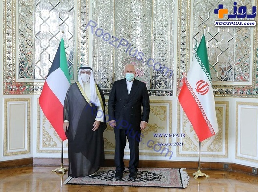 دیدار وزیر خارجه کویت با ظریف +عکس