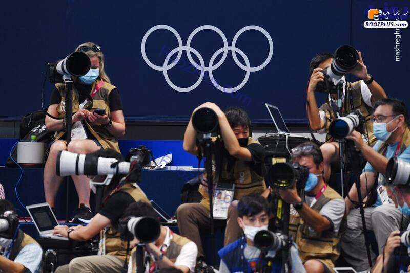 تصاویری جالب از عکاسان در مسابقات المپیک ۲۰۲۰