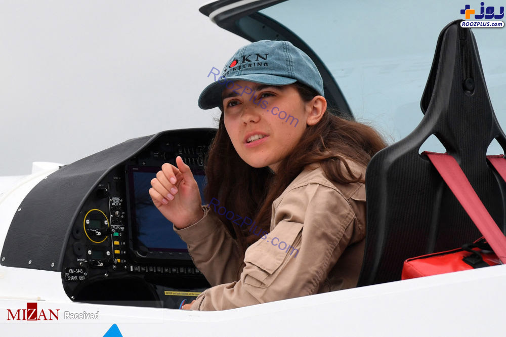 عکس/تلاش جوانترین خلبان زن برای دور زدن جهان به تنهایی