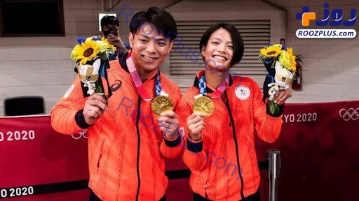 تاریخ سازی خواهر و برادر ژاپنی در المپیک/ عکس