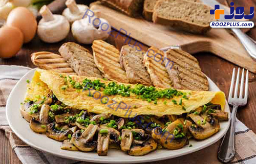 طرز تهیه املت قارچ با پنیر؛ یک صبحانه کامل