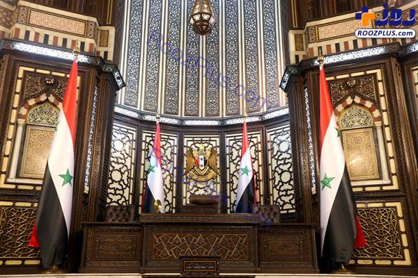 معماری عربی و زیبای پارلمان سوریه + عکس