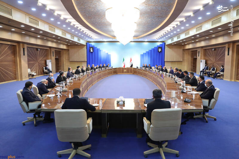 نشست مشترک هیات‌های عالیرتبه ایران و عراق/عکس