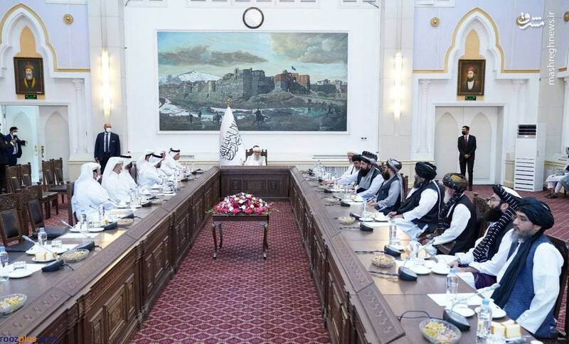 اولین دیدار رسمی مسئولان طالبان با یک مقام خارجی/عکس