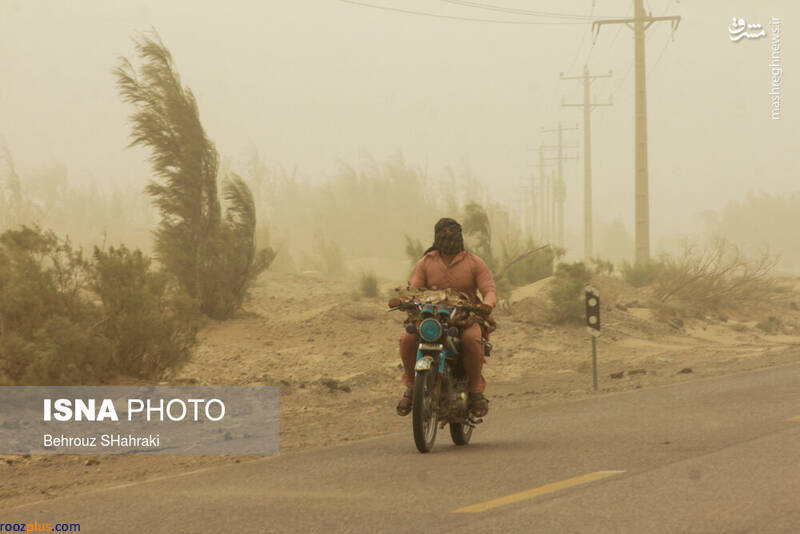 عکس/ طوفان در منطقه سیستان