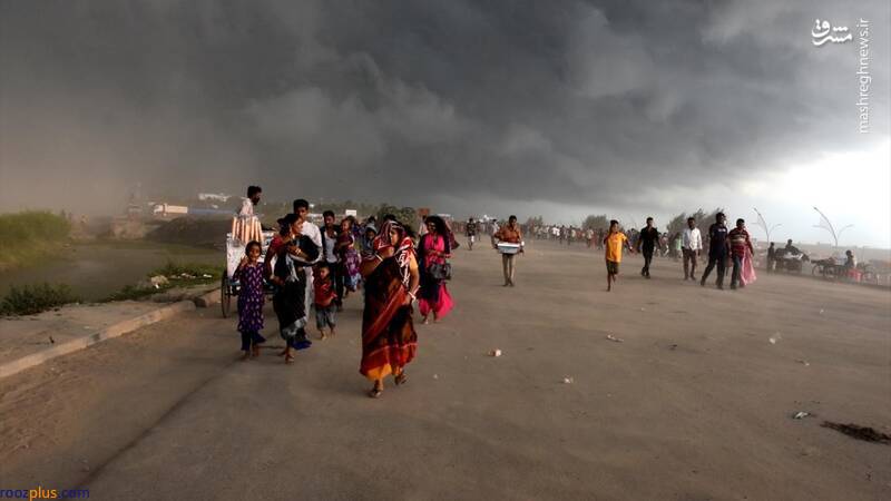طوفان وحشتناک در بنگلادش/عکس