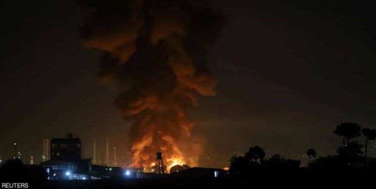 آتش‌سوزی گسترده در پالایشگاه نفت کویت