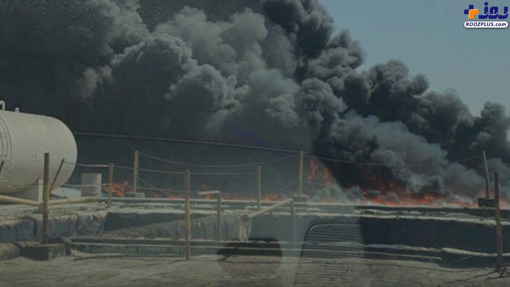 آتش سوزی در منطقه صنعتی «جبل علی» امارات