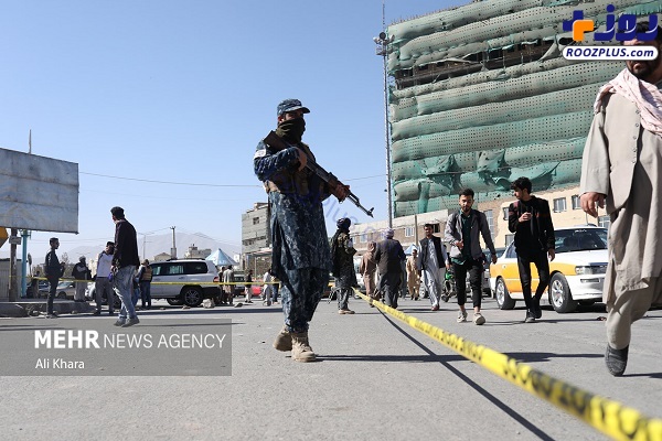 عکس/محل انفجار بمب در شهر کابل