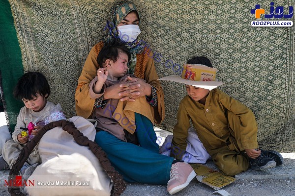 عکس/ مهاجران افغانستانی در نقطه صفر مرزی
