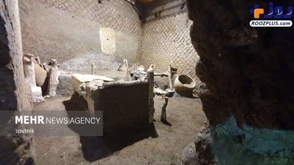 عکس/ کشف استثنایی و نادر اتاق برده‌ها در «پمپئی» ایتالیا